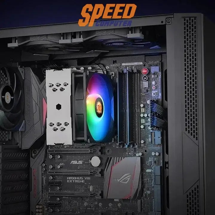 ชุดระบายความร้อน THERMALTAKE UX 210 ARGB Lighting CPU Cooler - SpeedCom