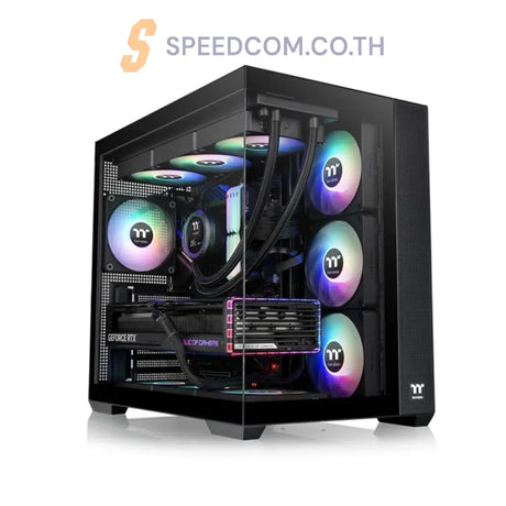 เคส THERMALTAKE VIEW 380 TG ARGB Mid Tower Chassis