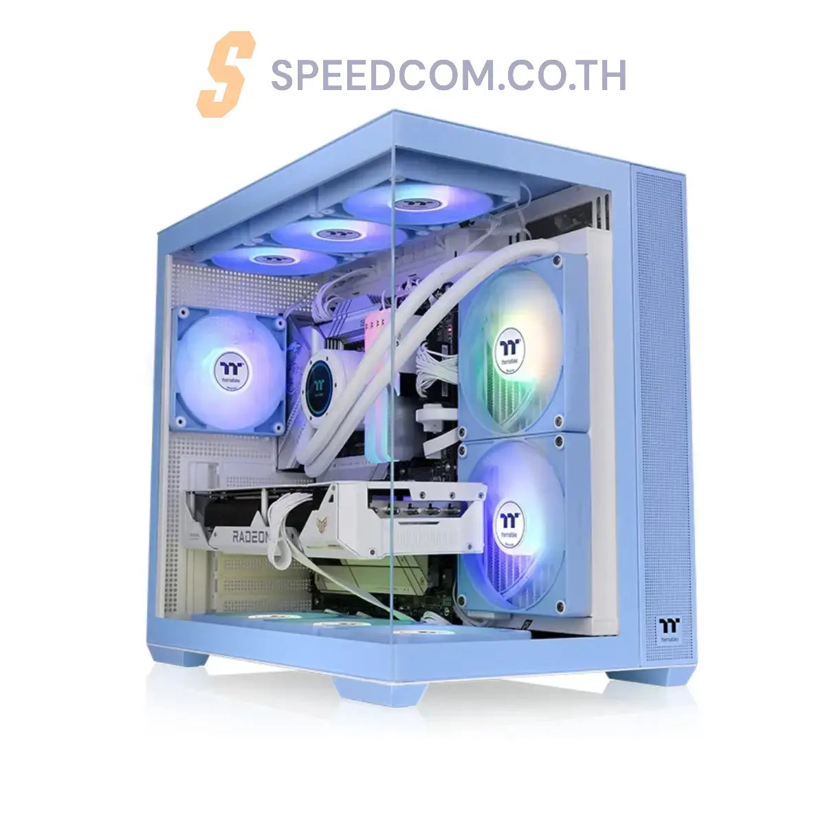 เคส THERMALTAKE VIEW 380 TG ARGB Mid Tower Chassis