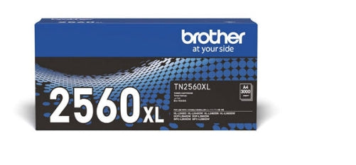 หมึกพิมพ์เลเซอร์ Brother Toner TN-2560XL สีดำ