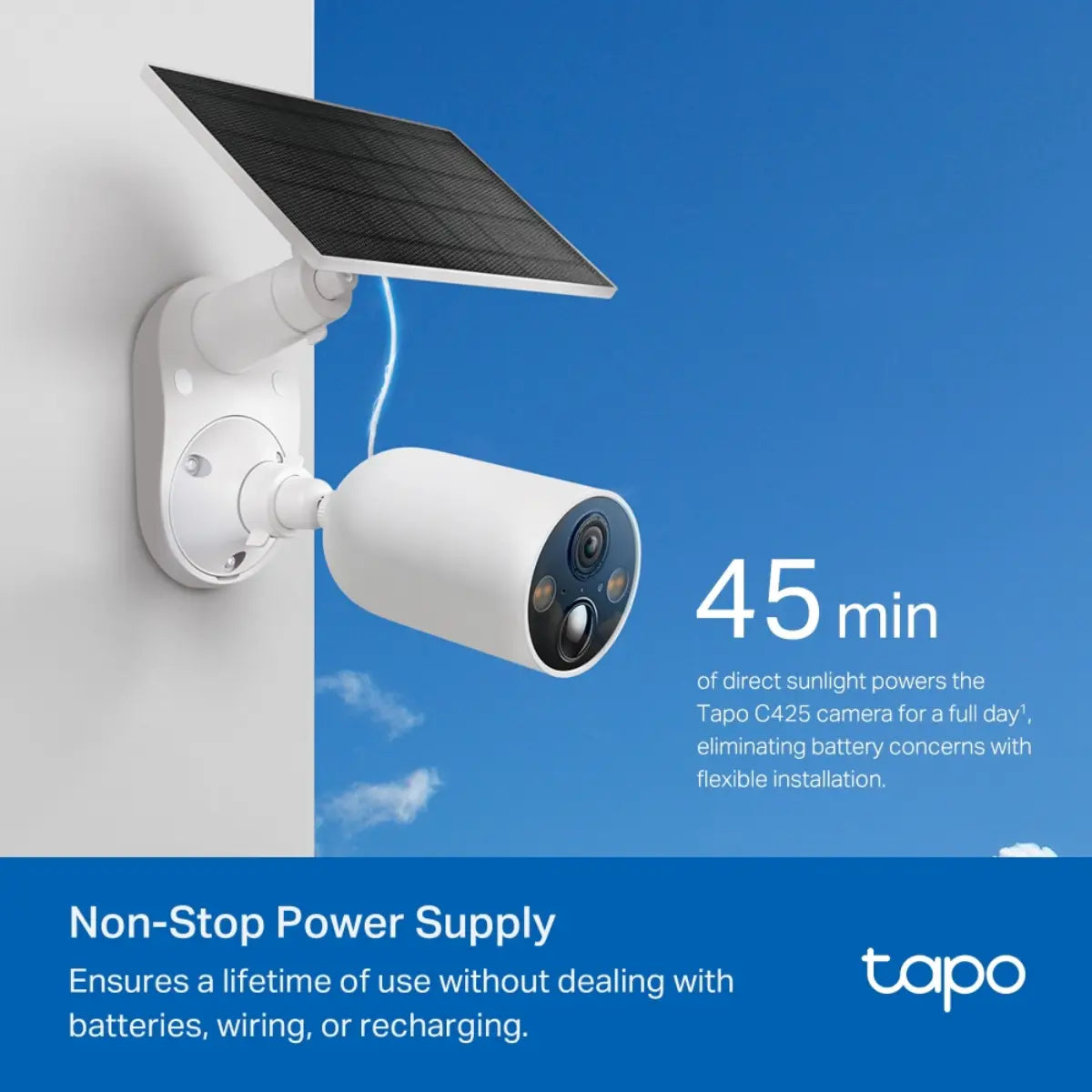 กล้องวงจรปิด TP LINK Tapo C425 KIT Solar-Powered Security Kit