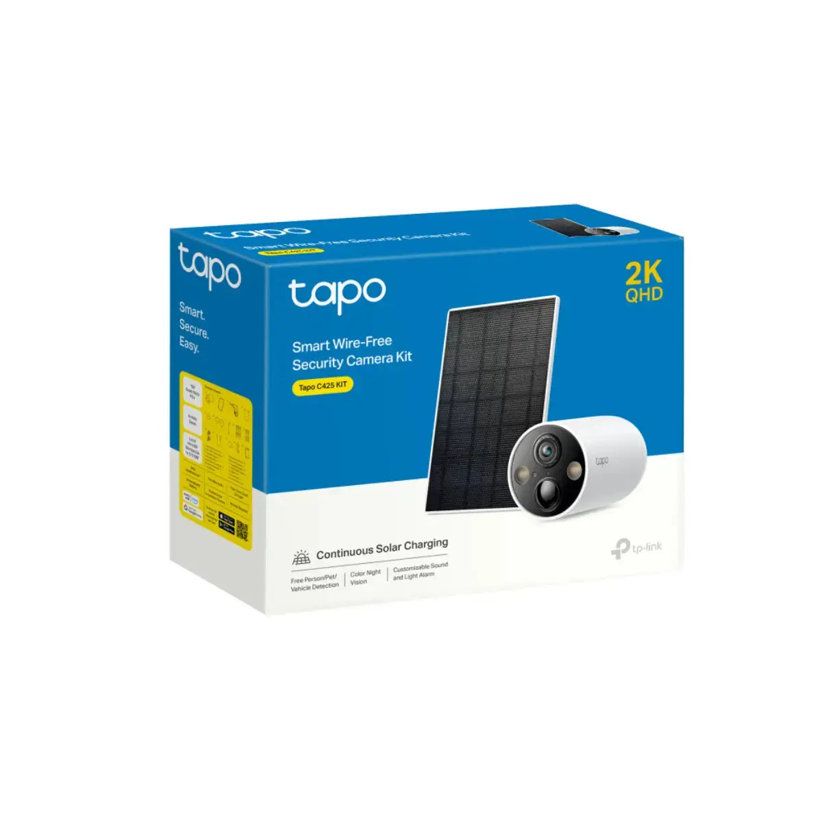 กล้องวงจรปิด TP LINK Tapo C425 KIT Solar-Powered Security Kit