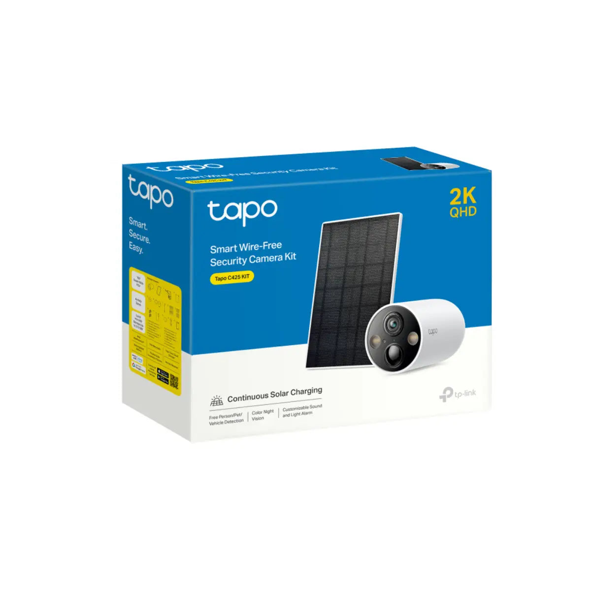 กล้องวงจรปิด TP LINK Tapo C425 KIT Solar-Powered Security Kit