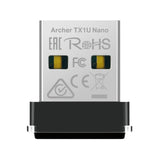 อุปกรณ์รับสัญญาณไวไฟ TP Link ARCHER TX1U NANO AX300 Nano - SpeedCom