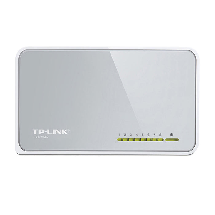 สวิตช์ฮับ TP-Link TL-SF1008D สีขาว
