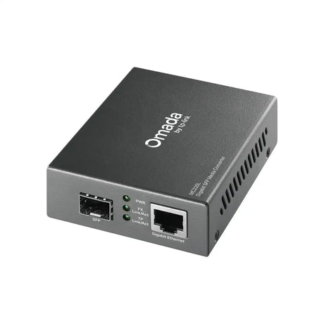 อุปกรณ์แปลงสัญญาณ TP-Link MC220L Omada Gigabit SFP Media Converter
