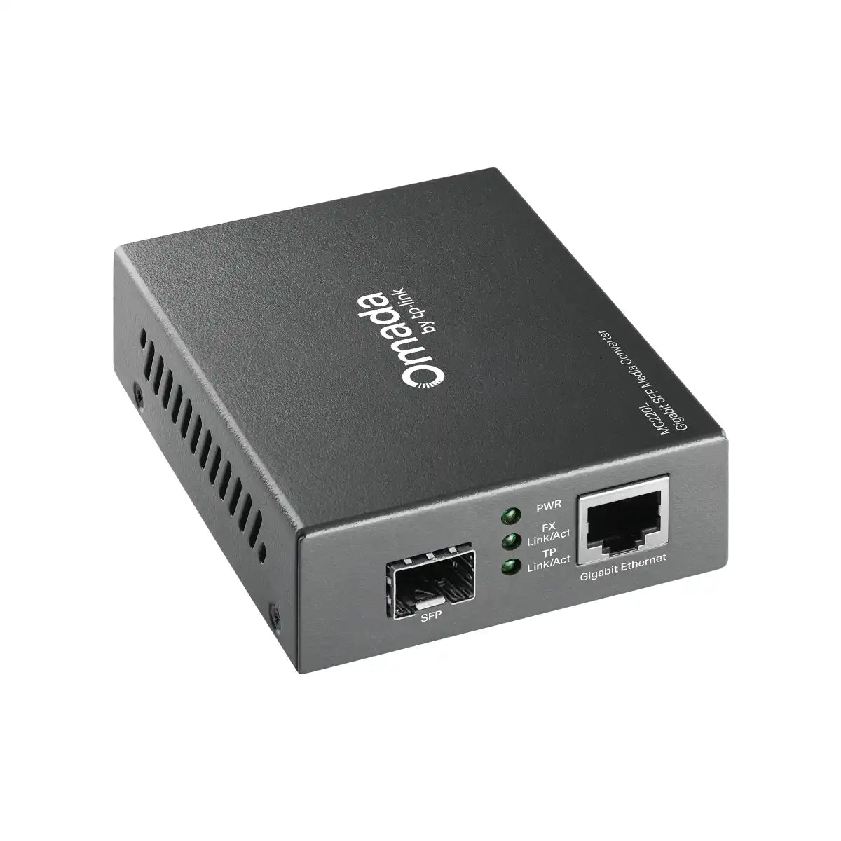 อุปกรณ์แปลงสัญญาณ TP-Link MC220L Omada Gigabit SFP Media Converter