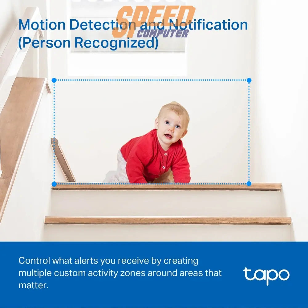 กล้องวงจรปิด TP Link TAPO C200C สีขาวSpeedCom