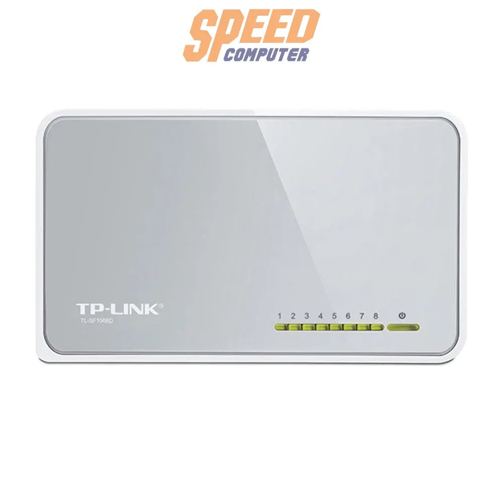 สวิตช์ฮับ TP-Link TL-SF1008D สีขาว - SpeedCom