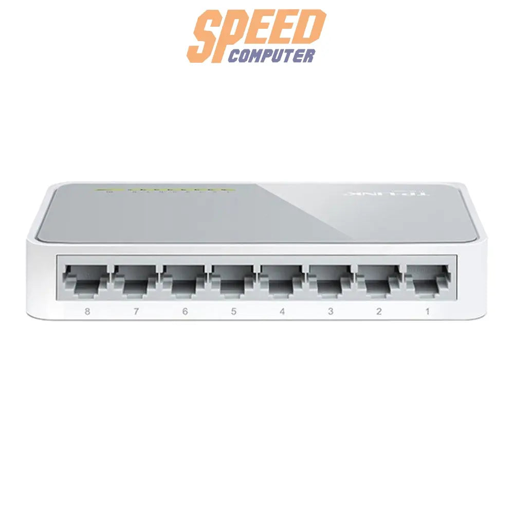 สวิตช์ฮับ TP-Link TL-SF1008D สีขาว - SpeedCom