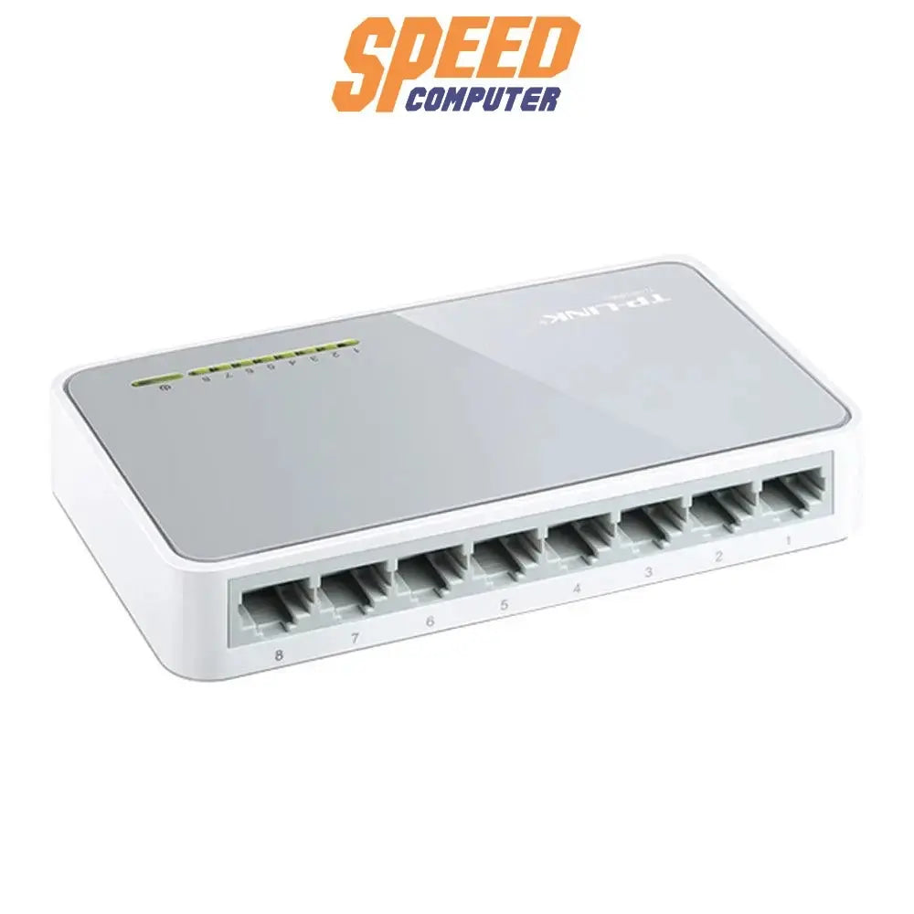สวิตช์ฮับ TP - Link TL - SF1008D สีขาว - SpeedCom
