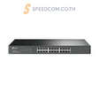 สวิตช์ฮับ TP-Link TL-SG1024 24-Port Gigabit Rackmount Switch สีดำ