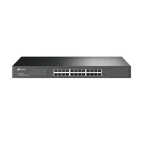 สวิตช์ฮับ TP-Link TL-SG1024 24-Port Gigabit Rackmount Switch สีดำ