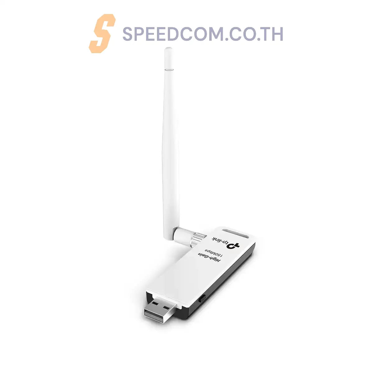 อุปกรณ์รับสัญญาณไวไฟ TP-Link TL-WN722N 150Mbps High Gain Wireless