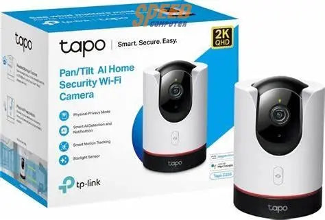 กล้องวงจรปิด TP-Link Tapo C225 สีขาว - SpeedCom