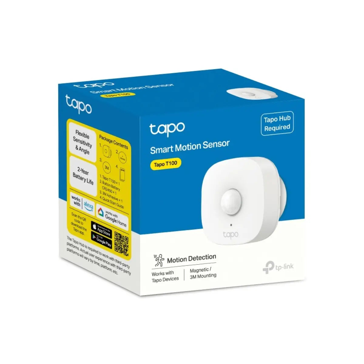 เซ็นเซอร์ตรวจจับความเคลื่อนไหว TP Link Tapo T100 Smart Motion Sensor - SpeedCom