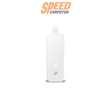 อุปกรณ์รับสัญญาณอินเทอร์เน็ต TP-Link UE300 สีขาว เชื่อมต่อผ่าน USB 3.0 รองรับความเร็ว Gigabit เหมาะสำหรับโน้ตบุ๊กหรืออุปกรณ์ที่ไม่มีพอร์ต LAN