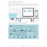 สวิตช์ฮับ TP-Link TL-SG2210P 8-Port Gigabit Smart PoE with 2 SFP SlotsSpeedCom