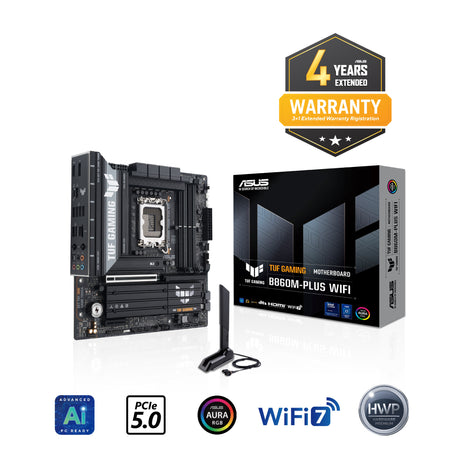 เมนบอร์ด Asus TUF GAMING B860M PLUS WiFi DDR5 LGA1851SpeedCom
