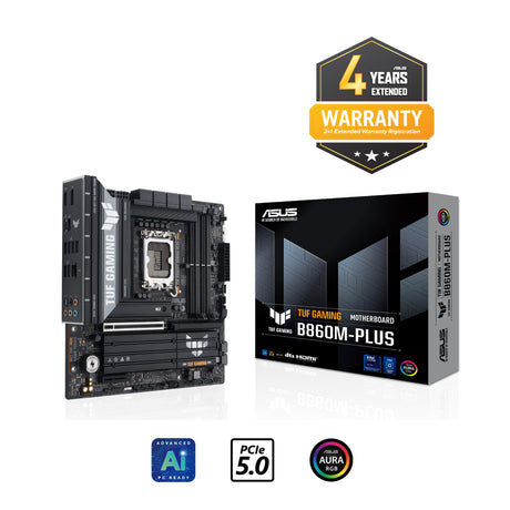 เมนบอร์ด Asus TUF GAMING B860M PLUS DDR5 LGA1851 Micro-ATXSpeedCom