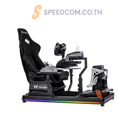 เก้าอี้จำลองการบิน Thermaltake GF500 Flight Simulator Cockpit - SpeedCom