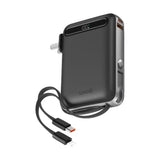 แบตเตอรี่สำรอง UVOLT UVP10AC-01 10KmAh 1C+1QC 22.5W AC C&L Cable