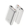 แบตเตอรี่สำรอง UVOLT UVP10C-02 10KmAh C PD QC C&L Cable LED