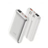 แบตเตอรี่สำรอง UVOLT UVP10C-02 10KmAh C PD QC C&L Cable LED