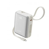 แบตเตอรี่สำรอง UVOLT UVP10C-05-SLV 10KmAh C PD 35W C&L Cable LED