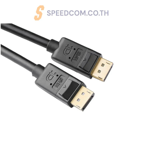 สายต่อจอคอมพิวเตอร์ Ugreen-10212 DisplayPort Male to Male 4K Cable สีดำ - SpeedCom
