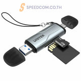 อุปกรณ์แปลงสัญญาณ Unitek 2-in-1 SD 3.0 Card Reader - SpeedCom