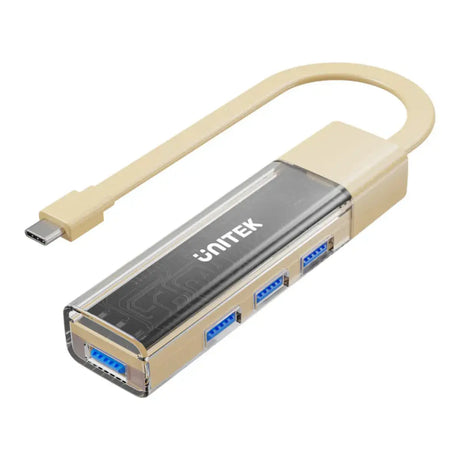 อุปกรณ์แปลงสัญญาณ Unitek Bi-Directional Hub with Detachable Cable - SpeedCom
