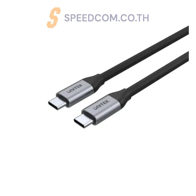 สายต่อจอคอมพิวเตอร์ Unitek C14082ABK USB-C 10Gbps 100W PD 4K@60Hz