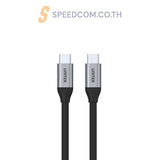 สายต่อจอคอมพิวเตอร์ Unitek C14082ABK USB-C 10Gbps 100W PD 4K@60Hz