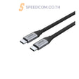 สายต่อจอคอมพิวเตอร์ Unitek C14091ABK USB-C 5Gbps 100W PD 4K@60Hz