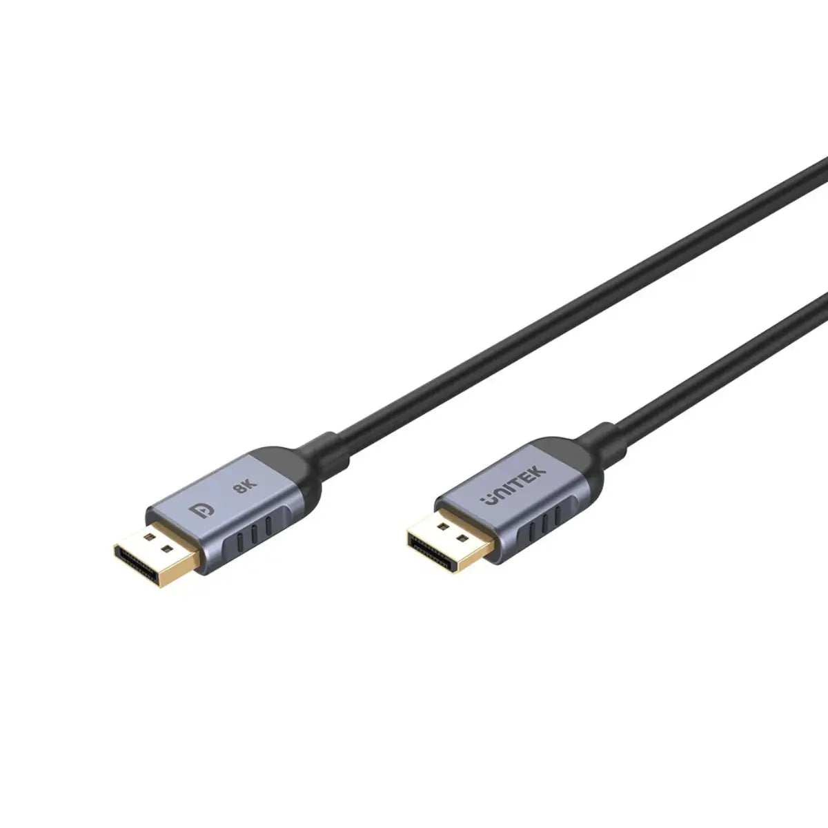 สายต่อจอคอมพิวเตอร์ Unitek C1628GY01 DISPLAYPORT 1.4 CABLE 8K@60HZ สีเทา - SpeedCom
