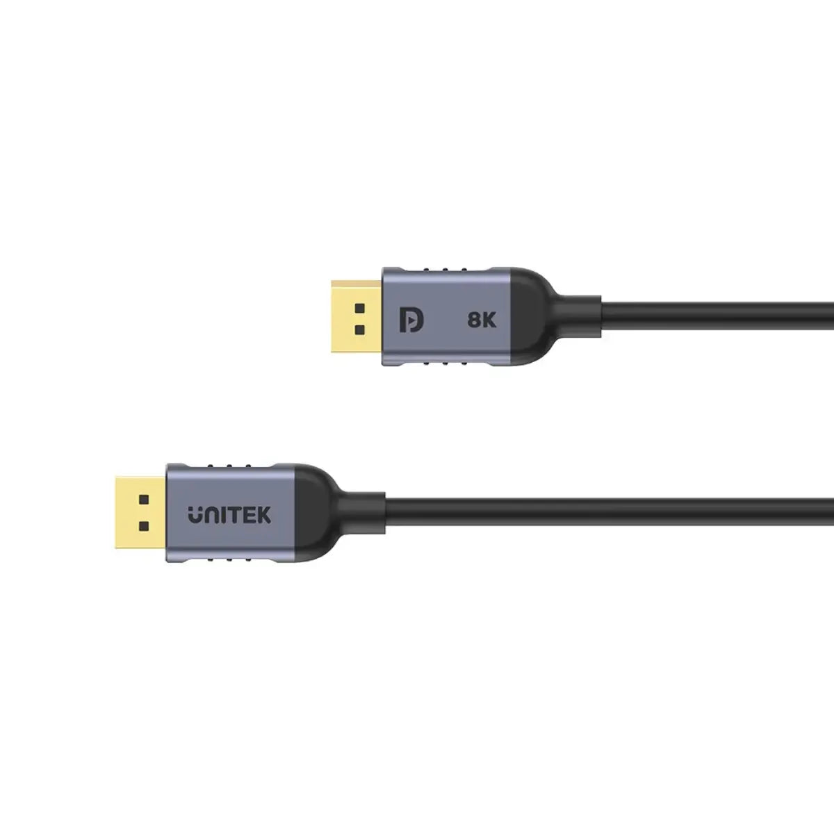 สายต่อจอคอมพิวเตอร์ Unitek C1628GY01 DISPLAYPORT 1.4 CABLE 8K@60HZ สีเทา - SpeedCom