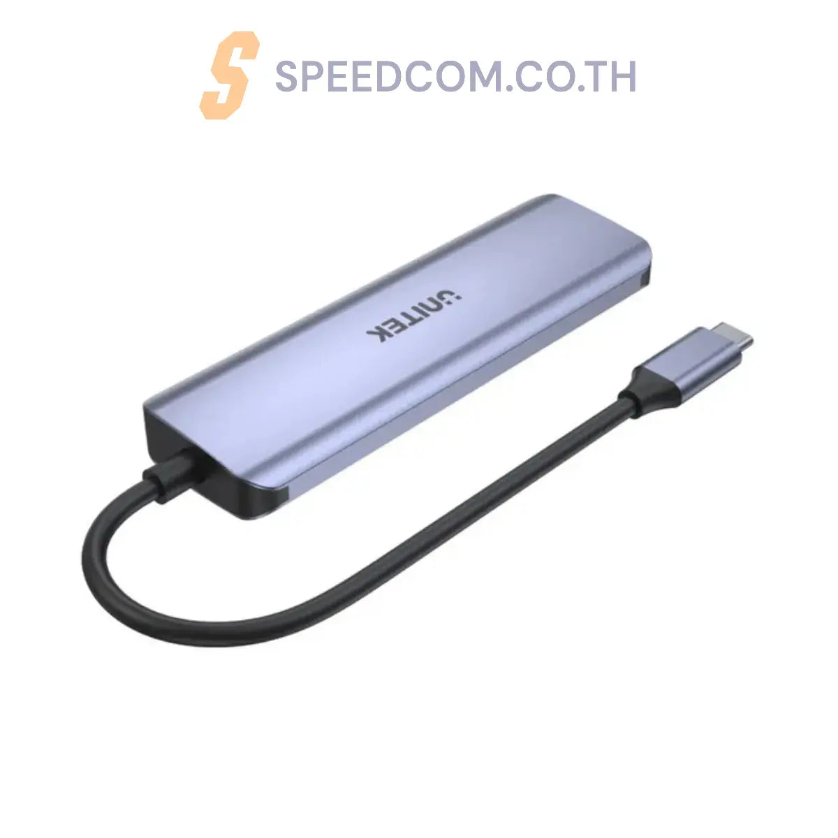 อุปกรณ์แปลงสัญญาณ Unitek HUB 4-in-1 USB-C Hub - SpeedCom