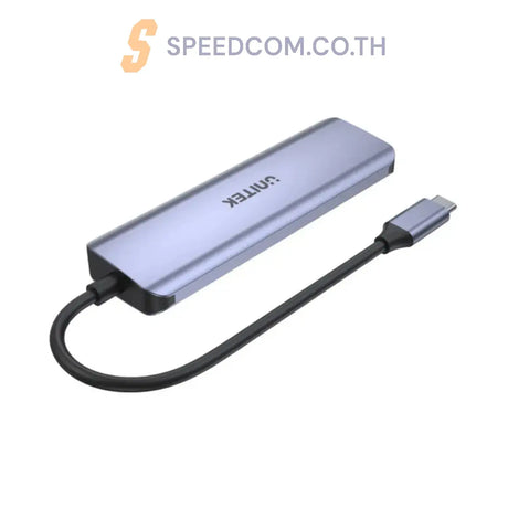 อุปกรณ์แปลงสัญญาณ Unitek HUB 4-in-1 USB-C Hub - SpeedCom