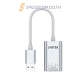อุปกรณ์แปลงสัญญาณเสียง Unitek Y-247A External Sound Card Adapter