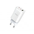 หัวชาร์จ Uvolt UVA65W-01-WHT Wall Charger 65W สีขาว - SpeedCom