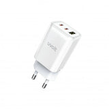 หัวชาร์จ Uvolt UVA65W-01-WHT Wall Charger 65W สีขาว - SpeedCom