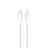 สายชาร์จ Uvolt UVCL-01-WHT USB-C to Lightning 27W 1.2M สีขาว - SpeedCom