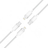 สายชาร์จ Uvolt UVCL-01-WHT USB-C to Lightning 27W 1.2M สีขาว - SpeedCom