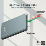 แบตเตอรี่สำรอง UVOLT UVP05W-01 5KmAh C PD18W + WL Magnet 15W - SpeedCom