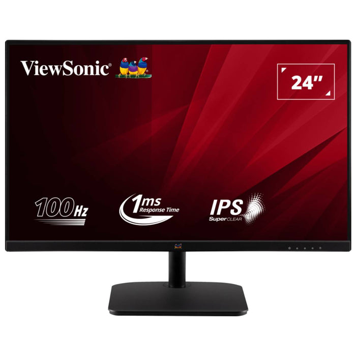 Monitor ViewSonic VA2432-H 23.8" IPS 100Hz Black