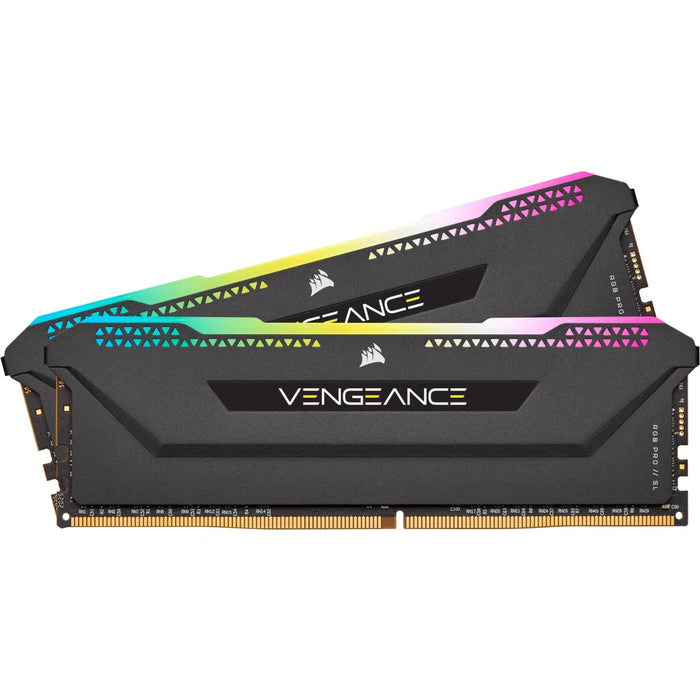 หน่วยความจำ แรม พีซี CORSAIR VENGEANCE PRO RGB SL 16GB (8GBX2) DDR4 3600MHz