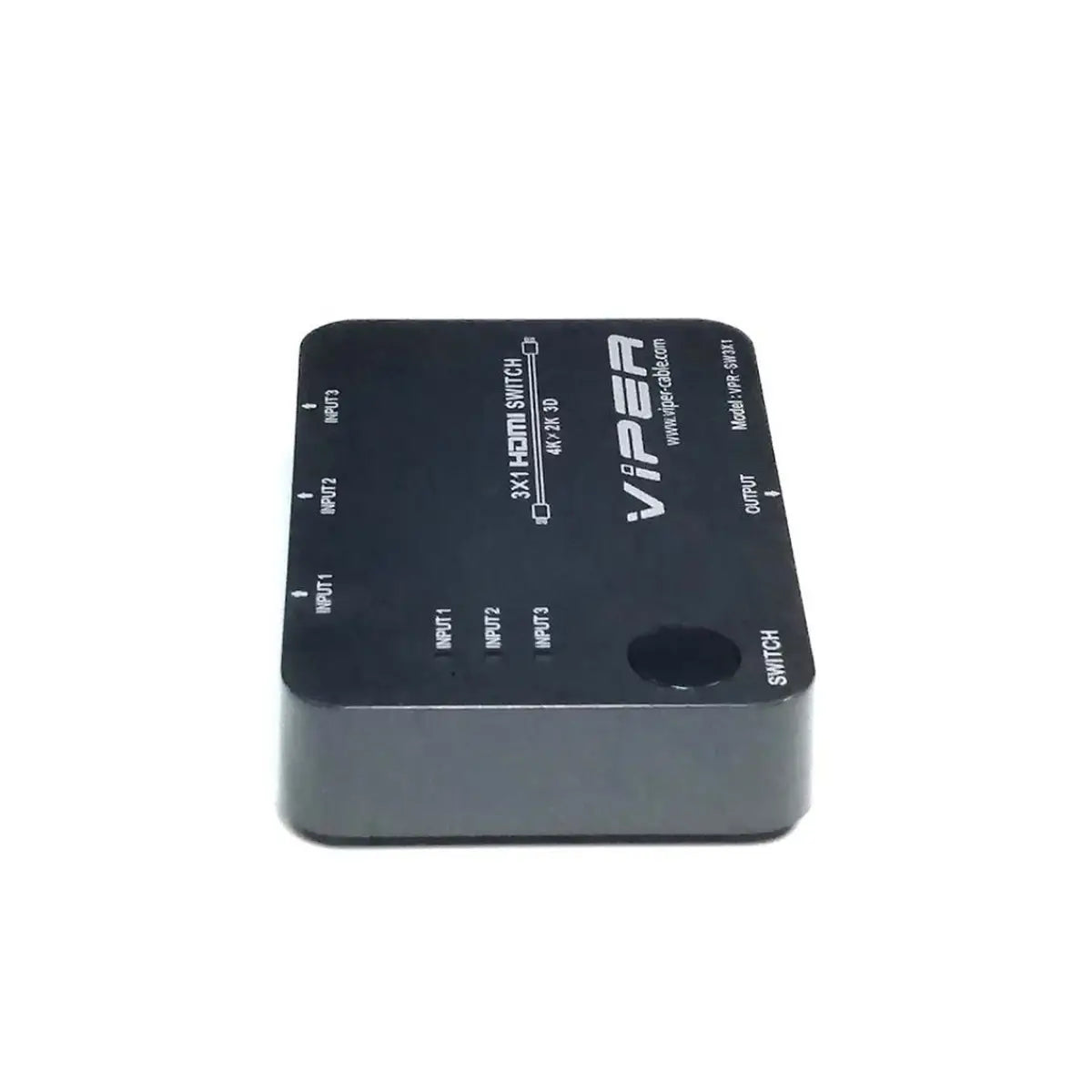 อุปกรณ์แปลงสัญญาณ VIPER VPR-SW3X1 HDMI Switch 3 x HDMI Input and 1 x HDMI Output สีดำ - SpeedCom