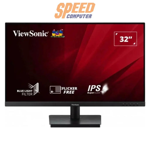 จอมอนิเตอร์ ViewSonic VA3209-MH 31.5" IPS FHD 75Hz สีดำ - SpeedCom