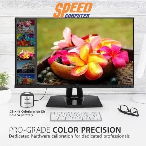 จอมอนิเตอร์ ViewSonic VP2756 - 4K 27.0" IPS 60Hz สีดำ - SpeedCom